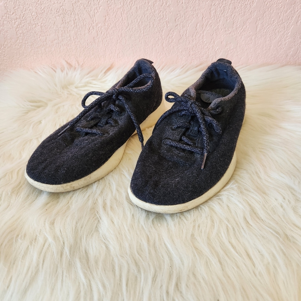 Allbirds Charcoal Gray Merino Wool Runners Casual Athletic Sneaker Shoes W9